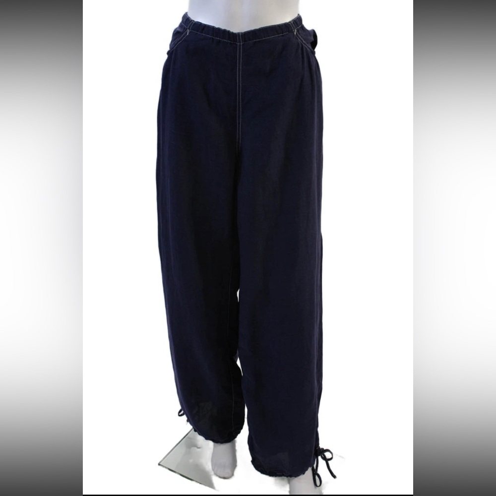 Jean Paul Gaultier JPG Jeans Navy Wide Leg Cargo Pant